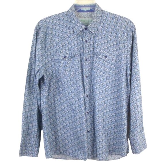 Franky Max Western Pearl Snap Shirt - Picture 1 of 7